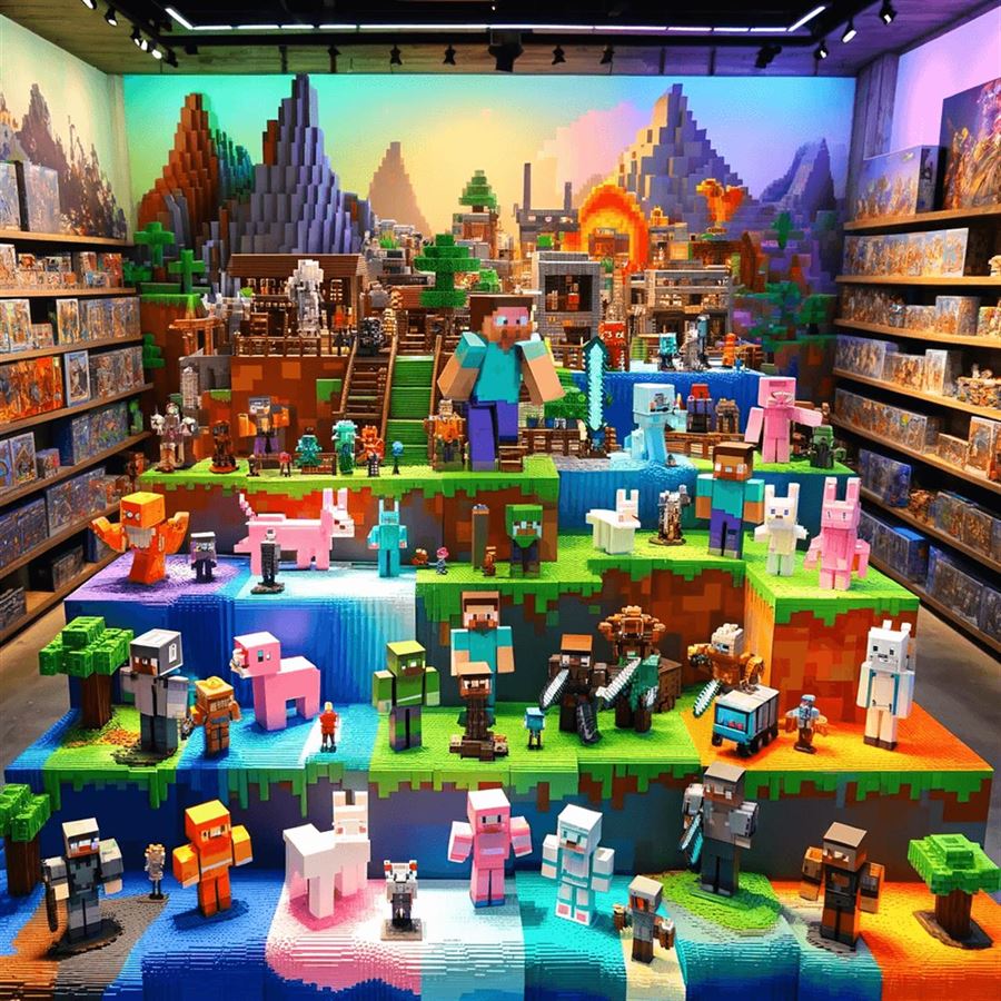 Minecraft Merchandise: En Värld av Kreativitet och Äventyr