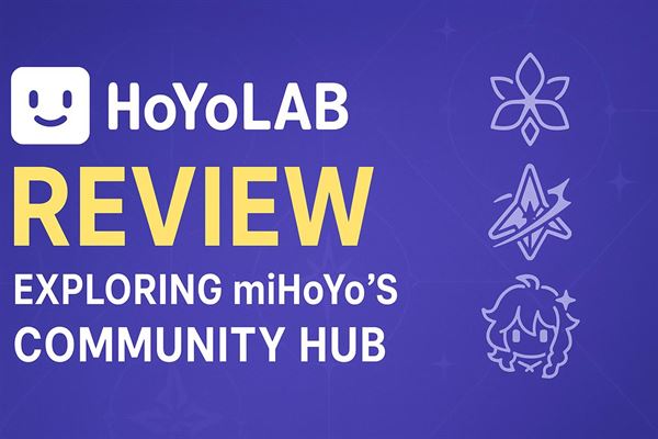Hoyolab review - exploring mihoyo’s community hub